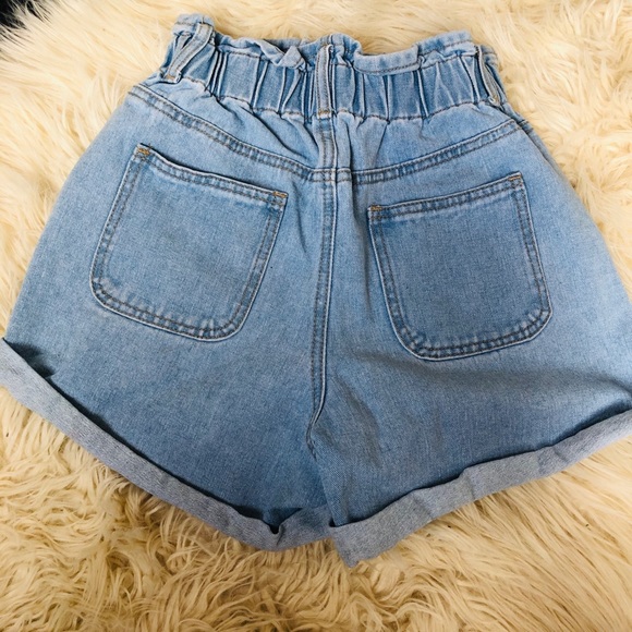High waist Denim Shorts - Picture 2 of 2